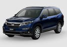 Коврики на Honda Pilot III 2015 - 2022 в Костроме