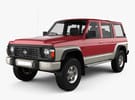 Коврики на Nissan Patrol (Y60) 1987 - 1997 в Костроме