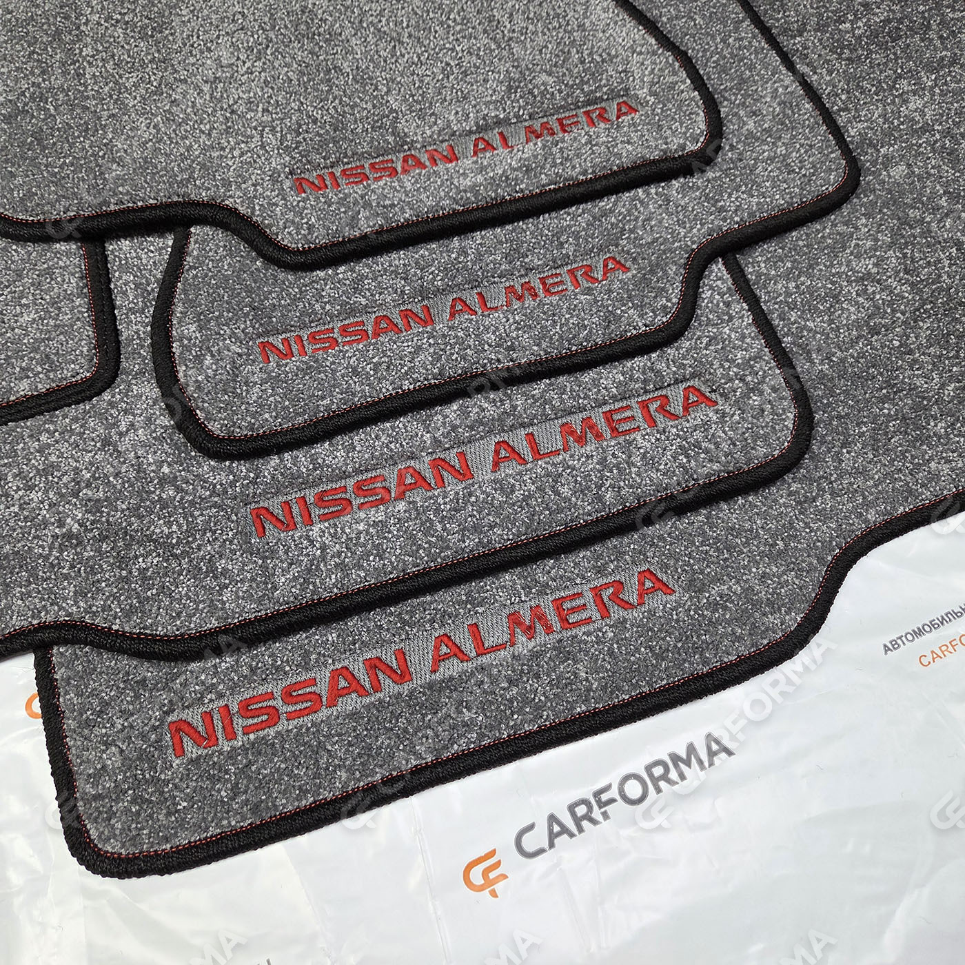 Ворсовые коврики на Nissan Almera Classic (B10) 2006&nbsp;-&nbsp;2013 в Костроме
