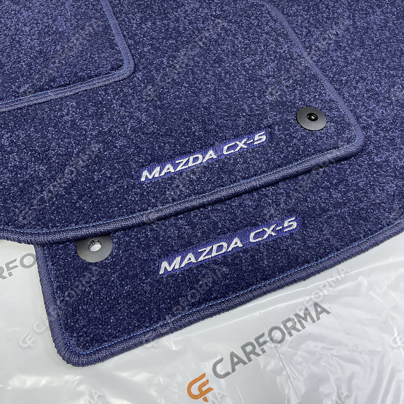 Ворсовые коврики на Mazda CX5 II 2016&nbsp;-&nbsp;2026 в Костроме