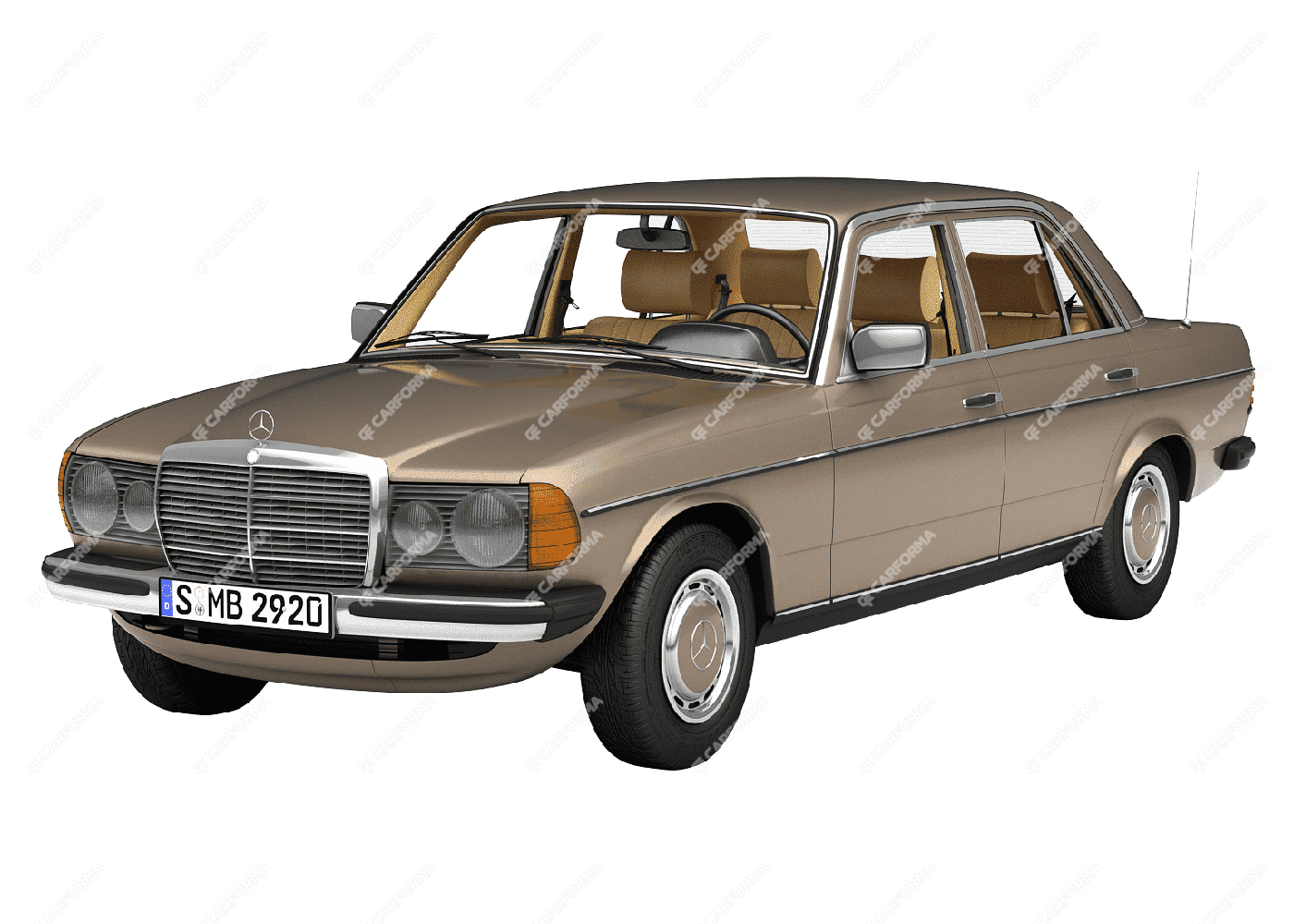 Коврики на Mercedes W123 1975 - 1986