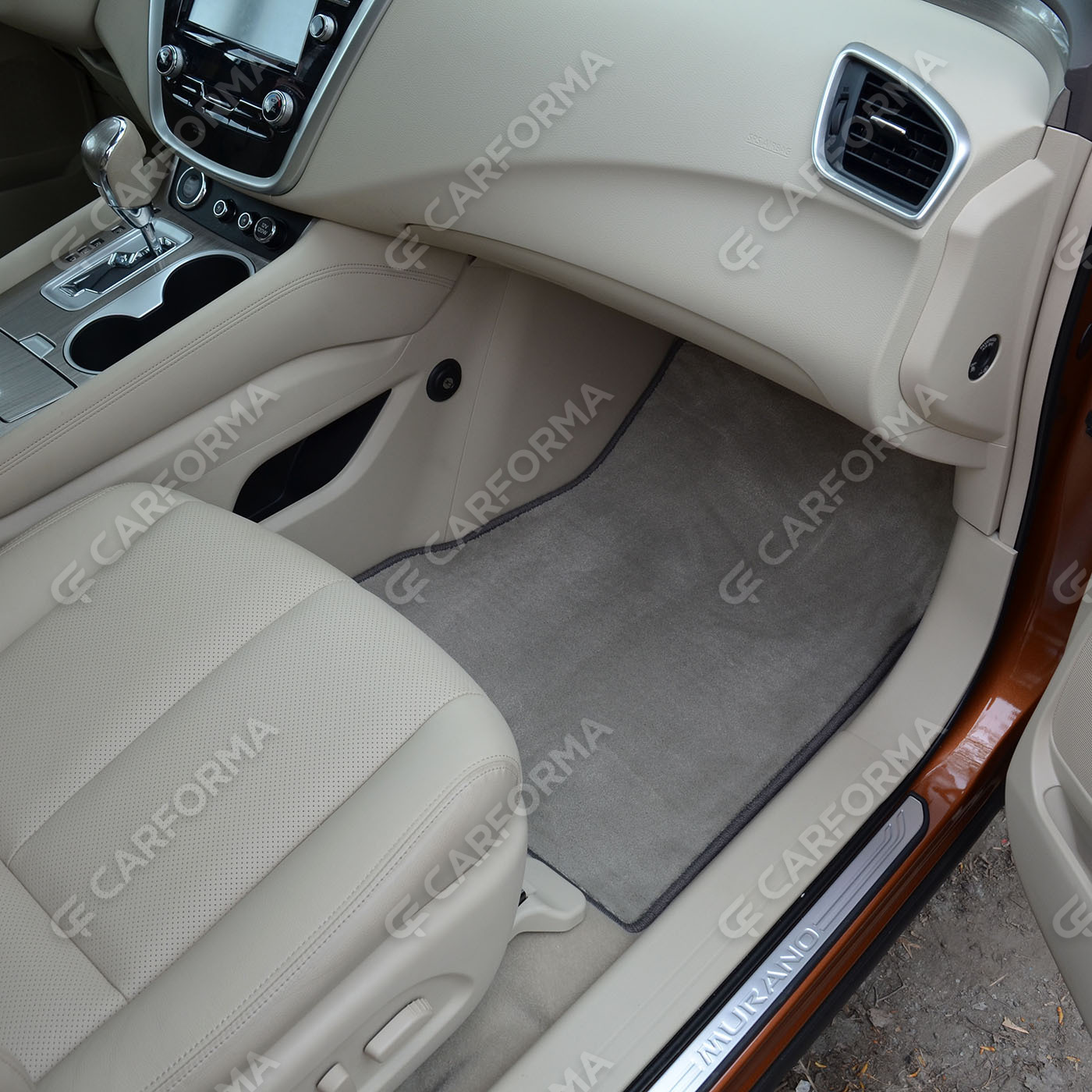 Ворсовые коврики на Nissan Murano (Z52) 2014&nbsp;-&nbsp;2022 в Костроме
