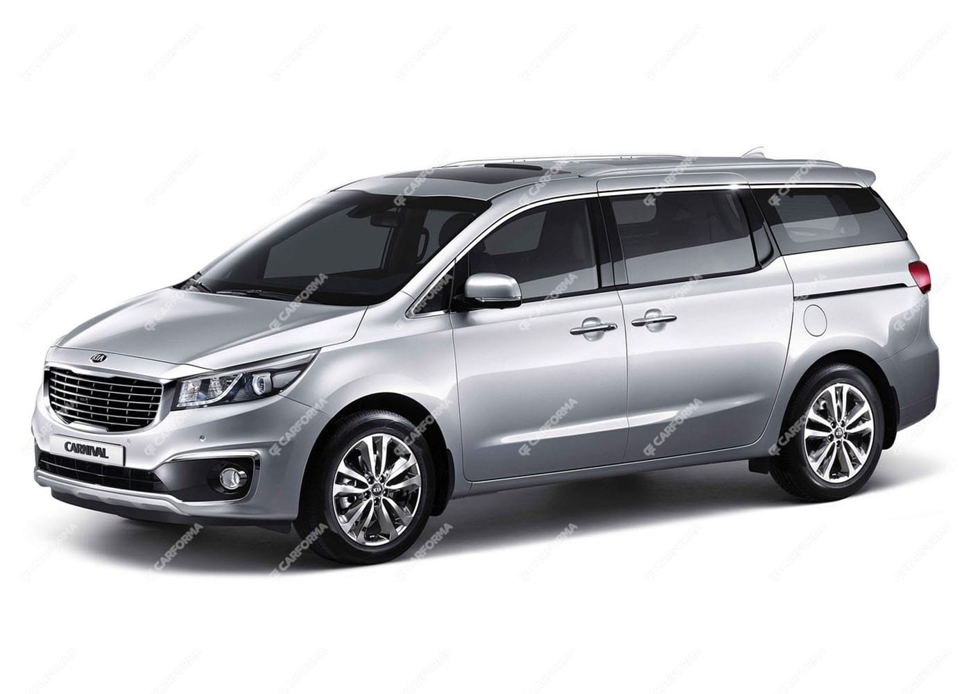 Ворсовые коврики на KIA Carnival III 2014 - 2021