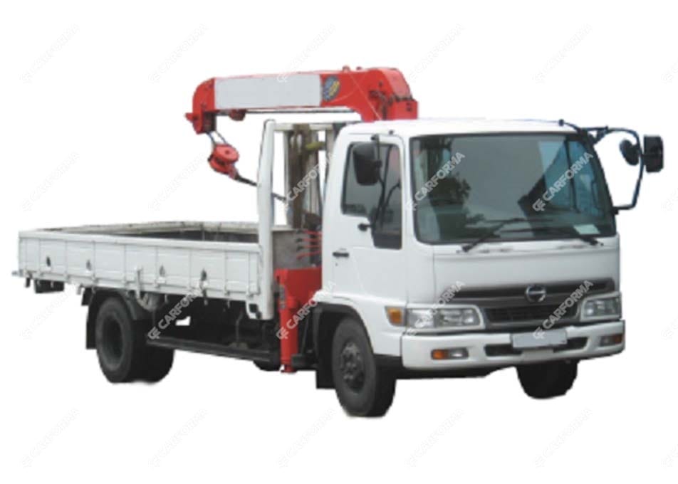 Коврики на Hino 500 IV (Ranger) узкая кабина 1989 - 2001