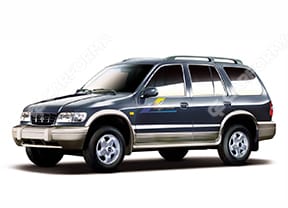 Ворсовые коврики на KIA Sportage I 1993 - 2006