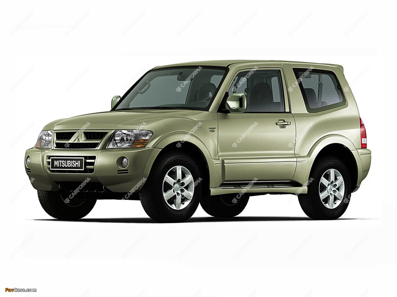 Коврики на Mitsubishi Pajero III 1999 - 2006