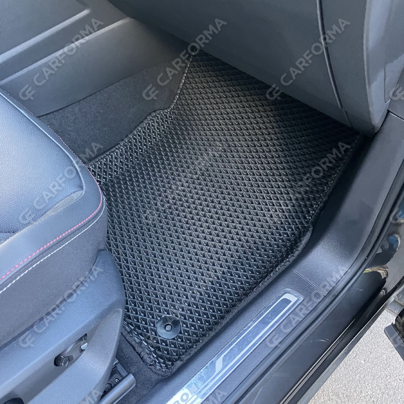 Водительские ворсовые коврики  Volkswagen Tayron 2018&nbsp;-&nbsp;2026 в Костроме