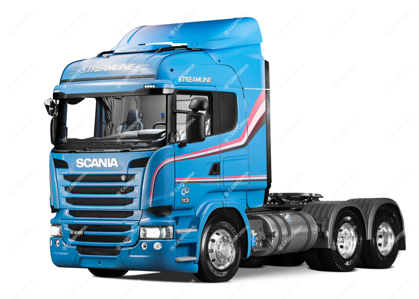 Ворсовые коврики на Scania 5-series 2004 - 2019