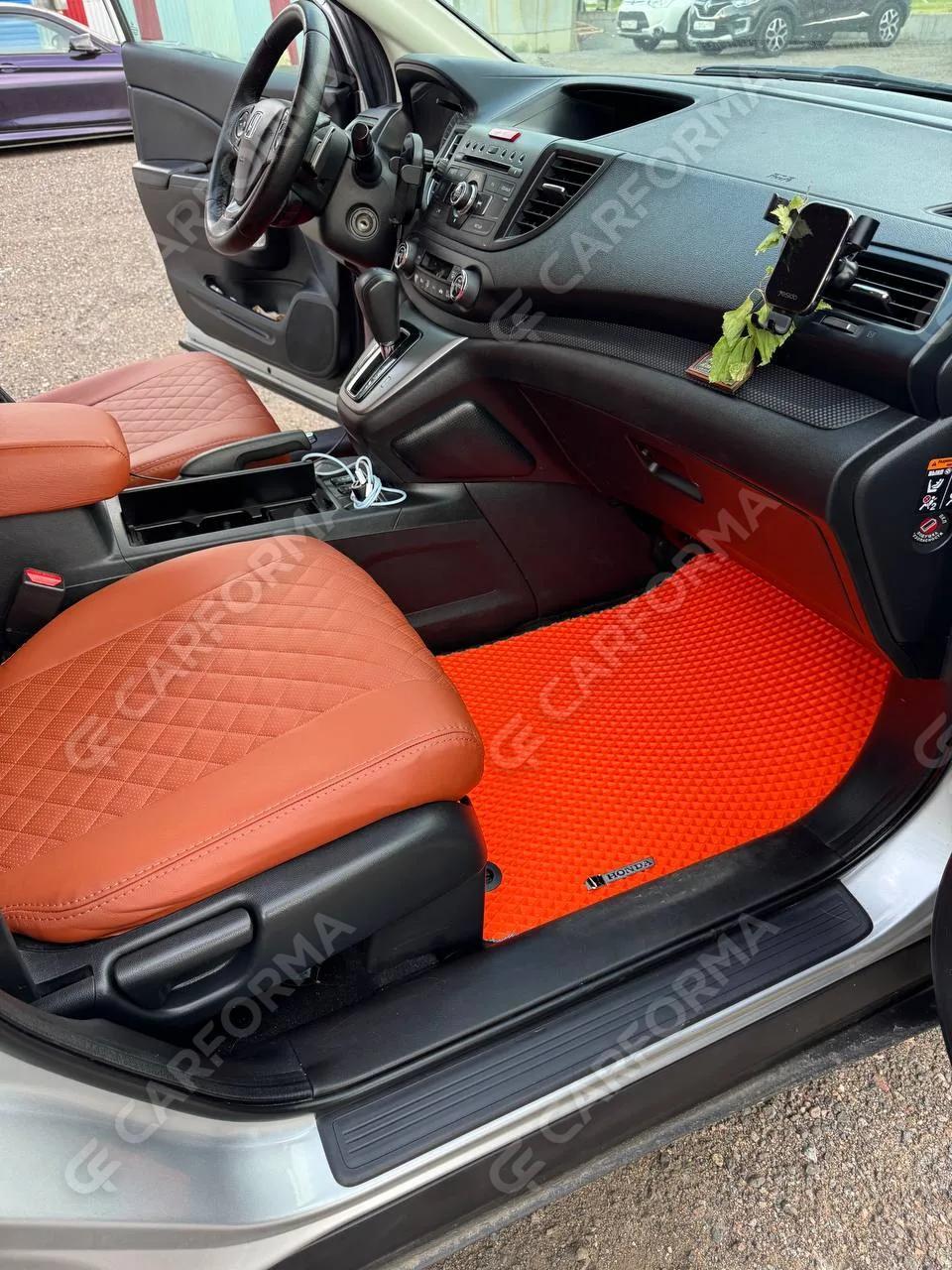 Ворсовые коврики на Honda CR-V IV 2012&nbsp;-&nbsp;2018 в Костроме