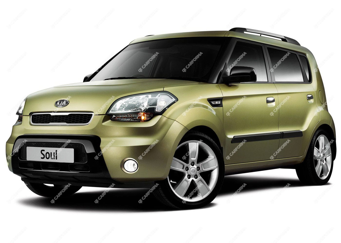 Ворсовые коврики на KIA Soul I 2009 - 2013 в Костроме