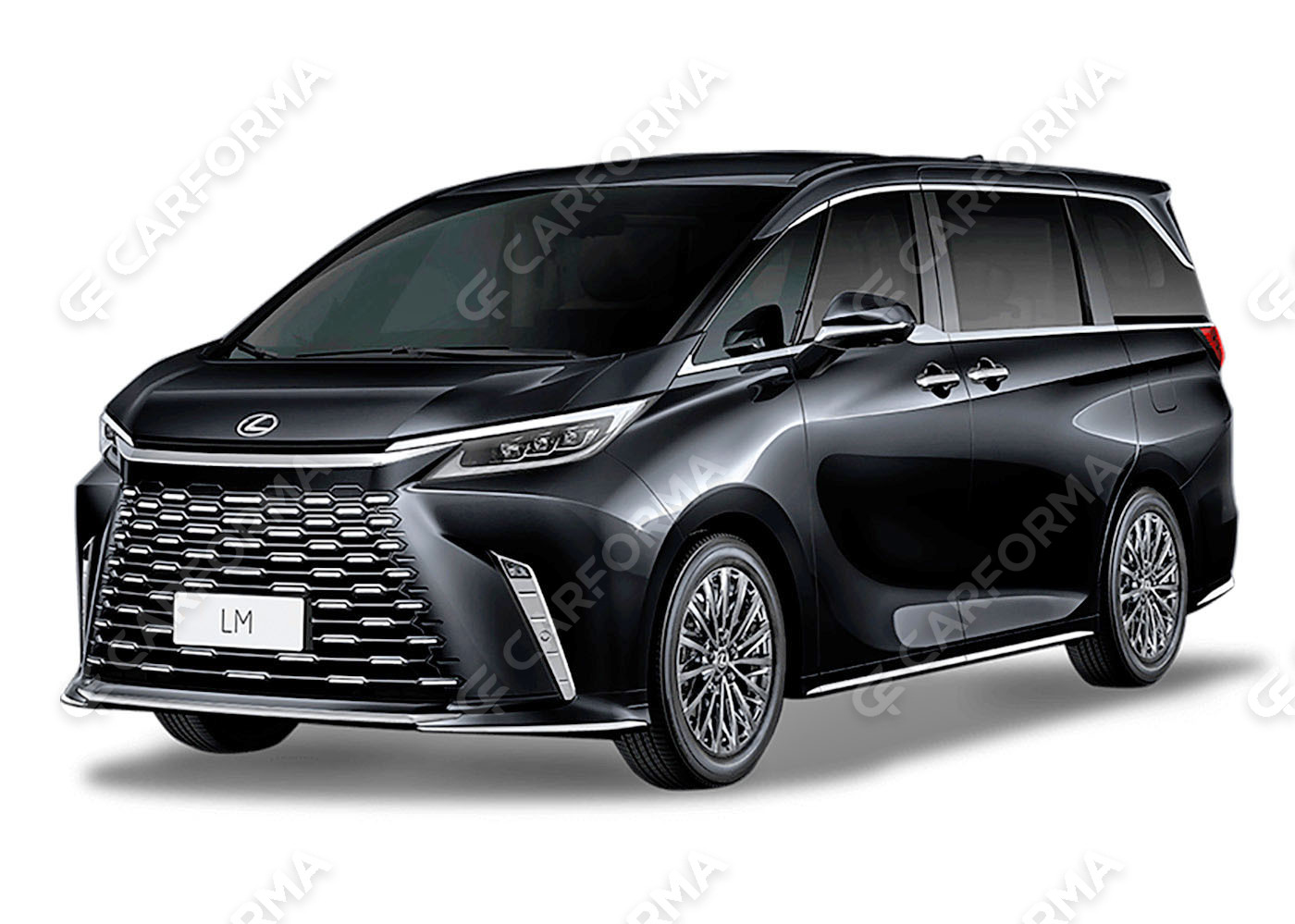 Ворсовые коврики на Lexus LM 350h 2023&nbsp;-&nbsp;2026 в Костроме