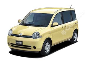 Коврики на Toyota Sienta I 2003 - 2015