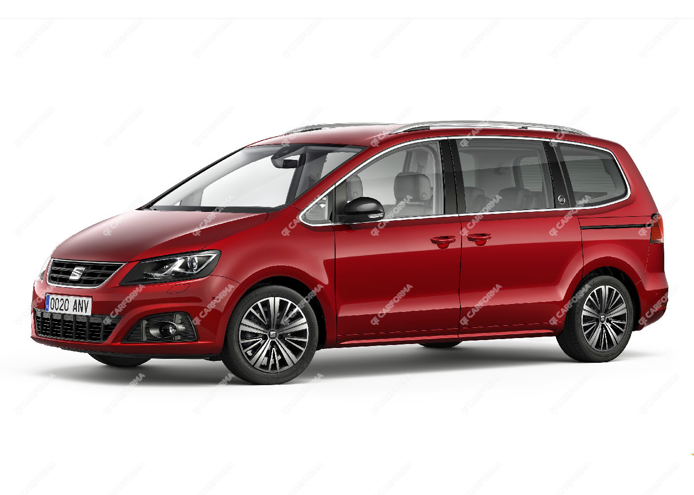 Ворсовые коврики на Seat Alhambra II 2010 - 2020