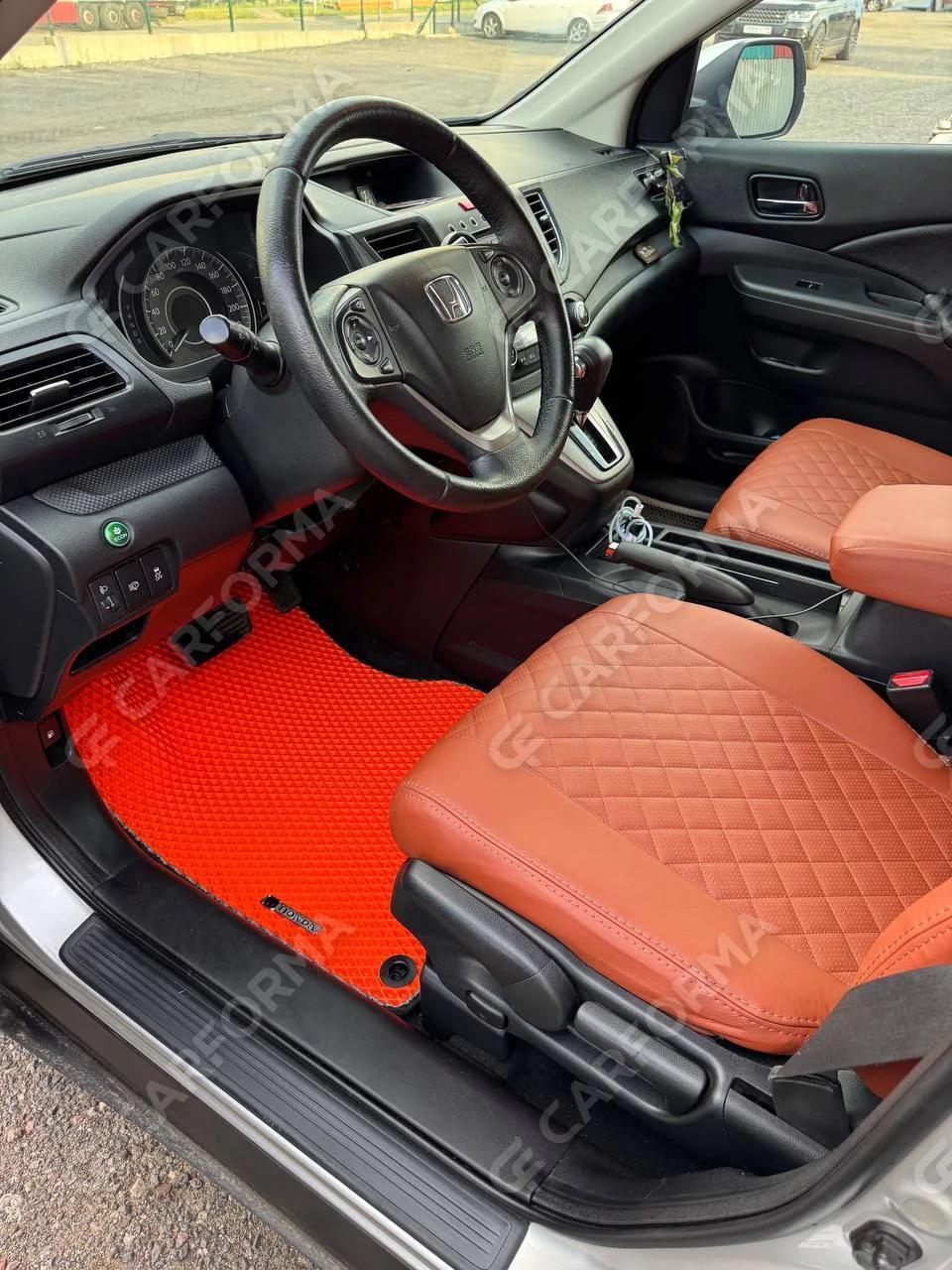Ворсовые коврики на Honda CR-V IV 2012&nbsp;-&nbsp;2018 в Костроме