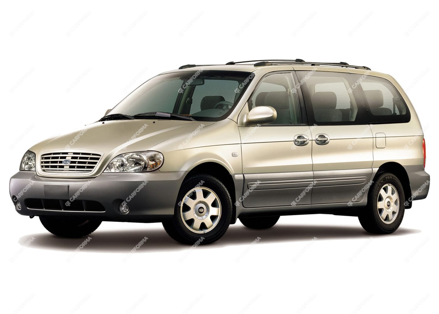 Ворсовые коврики на KIA Carnival I 1998 - 2006