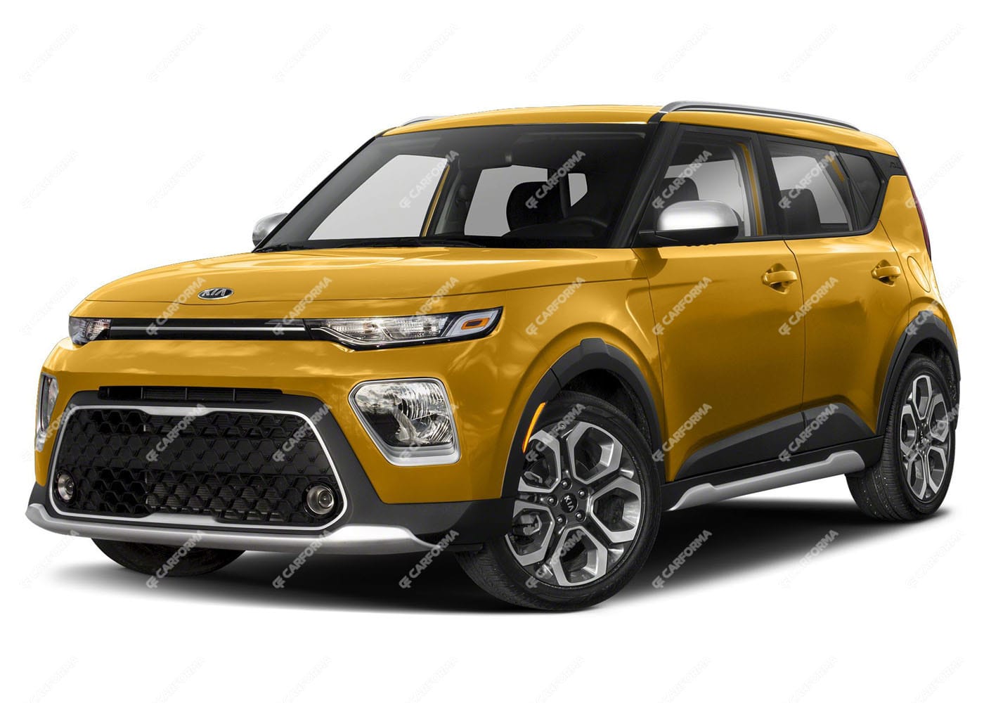 Ворсовые коврики на KIA Soul III 2018 - 2025