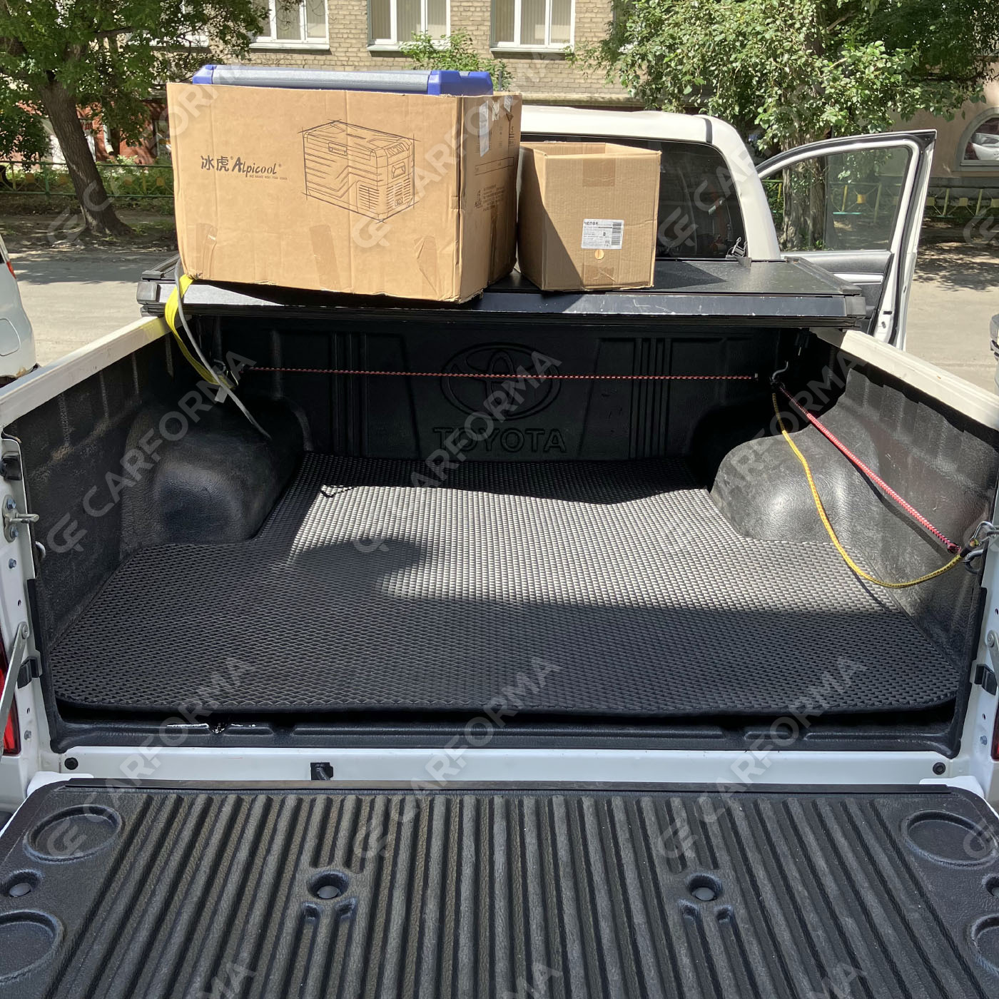 Ворсовые коврики на Toyota Hilux VII 2008&nbsp;-&nbsp;2015 в Костроме