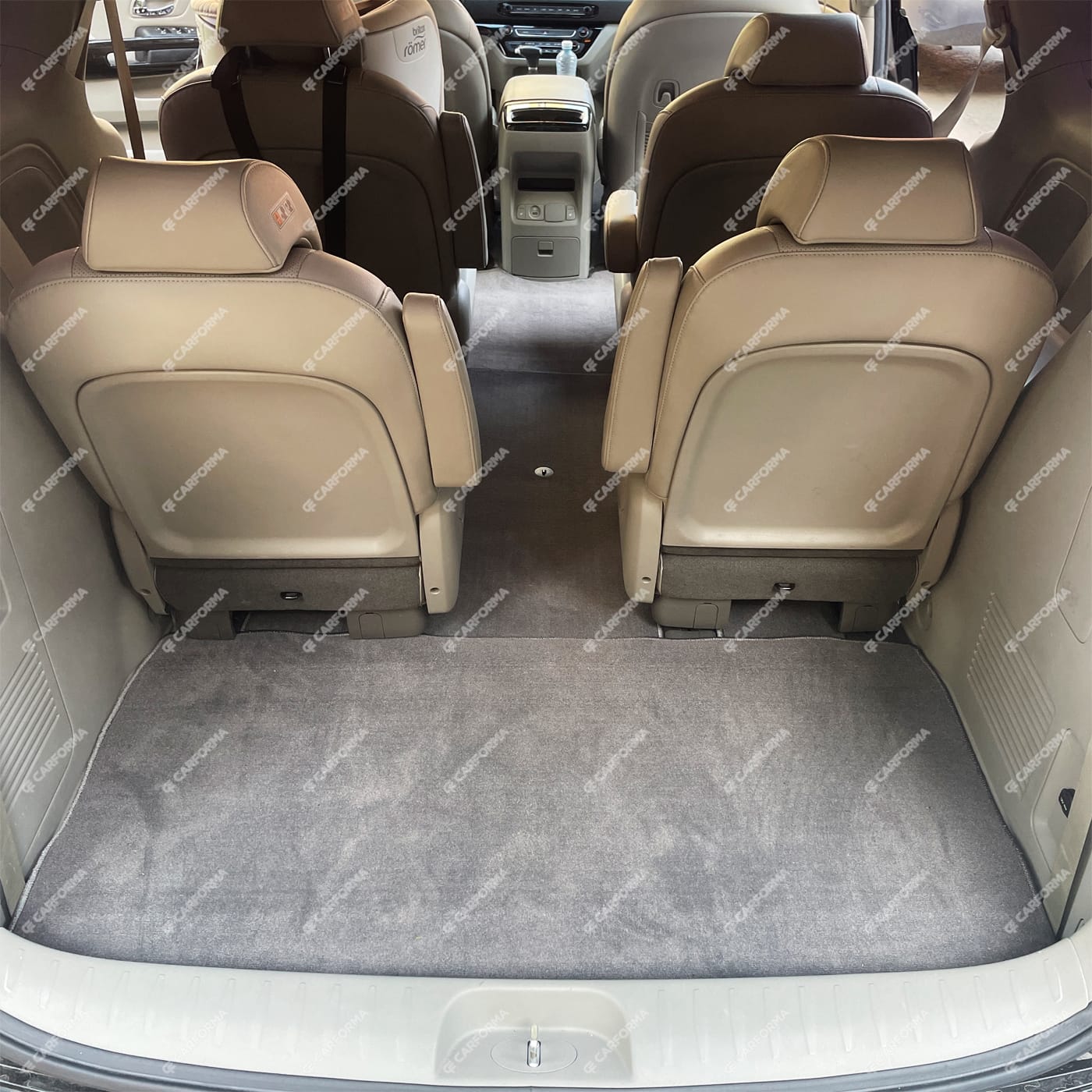 Ворсовые коврики на KIA Carnival III 2014 - 2021 в Костроме