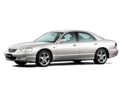 Ворсовые коврики на Mazda Eunos 800 1993 - 2003 в Костроме