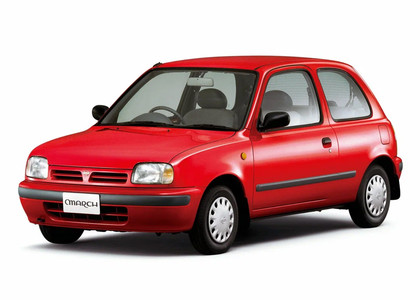 Ворсовые коврики на Nissan March (K11) 1992 - 2002 в Костроме