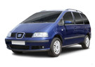 Ворсовые коврики на Seat Alhambra I 1995 - 2010 в Костроме