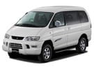 Ворсовые коврики на Mitsubishi Delica 4 1994 - 2007 в Костроме