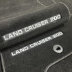 Ворсовые коврики на Toyota Land Cruiser 200 2007 - 2021 в Костроме