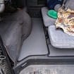 Ворсовые коврики на Mitsubishi Delica 3 1986 - 1999 в Костроме