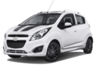 Ворсовые коврики на Chevrolet Spark III 2009 - 2023 в Костроме