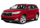 Ворсовые коврики на Toyota Highlander III 2013 - 2020 в Костроме