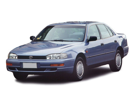 Ворсовые коврики на Toyota Camry (XV10) 1991 - 1996 в Костроме