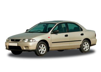 Ворсовые коврики на Mazda 323 1994 - 2000 в Костроме