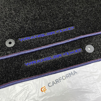 Ворсовые коврики на Jeep Wrangler (JL) 2017 - 2025 в Костроме Ворсовые коврики на Jeep Wrangler (JL) 2017 - 2025 в Костроме