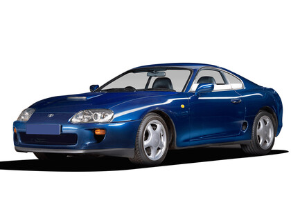 Ворсовые коврики на Toyota Supra (A80) 1993 - 2002 в Костроме