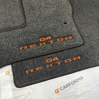 Ворсовые коврики на SsangYong Rexton IV 2017 - 2025 в Костроме Ворсовые коврики на SsangYong Rexton IV 2017 - 2025 в Костроме