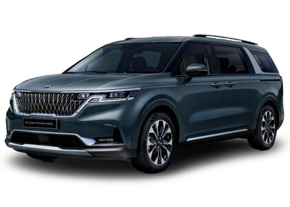 EVA коврики на KIA Carnival IV 7 мест с оттоманками 2020 - 2025 в Костроме