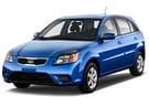 Ворсовые коврики на KIA Rio II 2005 - 2011 в Костроме