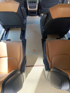 Ворсовые коврики на KIA Carnival IV корейская сборка 2020 - 2025 в Костроме