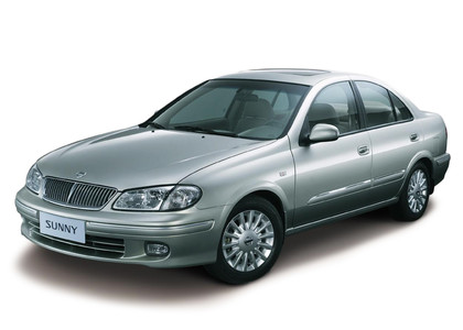Ворсовые коврики на Nissan Sunny (N16) 2000 - 2005 в Костроме