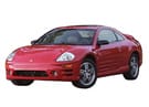 Ворсовые коврики на Mitsubishi Eclipse III 1999 - 2005 в Костроме