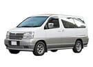 Ворсовые коврики на Nissan Elgrand (E50) 1997 - 2002 в Костроме