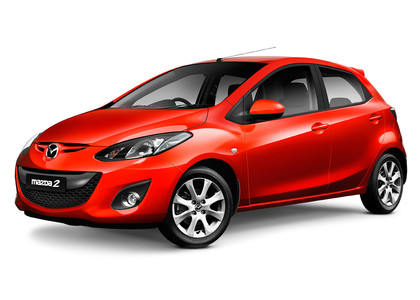 Ворсовые коврики на Mazda 2 2007 - 2015 в Костроме