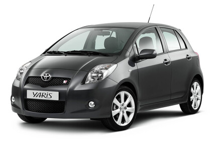 Ворсовые коврики на Toyota Yaris II 2005 - 2011 в Костроме