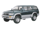 Ворсовые коврики на Toyota Hilux Surf III 1995 - 2002 в Костроме