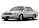 Ворсовые коврики на Toyota Crown (S140) 1991 - 1995 в Костроме