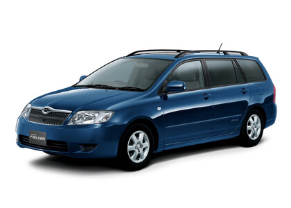 Ворсовые коврики на Toyota Corolla Fielder (E12) 2001 - 2006 в Костроме