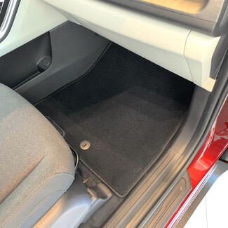 Ворсовые коврики на KIA Carnival IV 7 мест с оттоманками 2020 - 2025 в Костроме Ворсовые коврики на KIA Carnival IV 7 мест с оттоманками 2020 - 2025 в Костроме