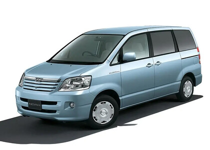 Ворсовые коврики на Toyota Noah (R60) 2001 - 2007 в Костроме