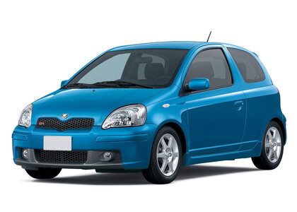 Ворсовые коврики на Toyota Vitz I 1998 - 2005 в Костроме