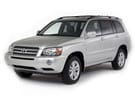 Ворсовые коврики на Toyota Highlander I 2001 - 2007 в Костроме